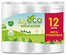 Туалетная бумага JOY ECO (А12) 2-сл белая 1/6