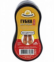 PREGRADA Губка для обуви МИНИ Бесцветная 12/96