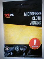 Салфетка для стекол и зеркал микрофибра с пропиткой А1 TETEX PRO 1/30 04-04-0122