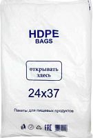Пакет фасовка ПНД 24*37 см 8мкм (1/900)/10