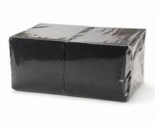 Салфетки 24*24 1-сл. 400 л. черные 1/18
