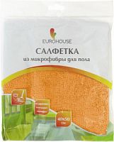 Салфетка микрофибра для пола 40х50 см (А1) 1/1 Еврохаус 13108