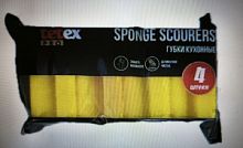 Губка бытовые профиль с полимером А4 TETEX PRO 1/36 04-02-0125